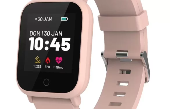 Smartwatch L1 Rose BLE 5.0 HR Leitura De Msg A Prova D Água IP68 Atrio