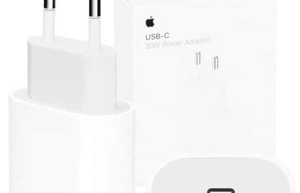 Carregador de Tomada Apple USB-C 20W Branco