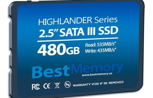 Ssd Best Memory Highlander Series 480gb, Leit. 535 Mb/s, Grav. 435 Mb/s, Sata Iii