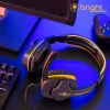 Bright Headset Fone Gamer USB 7.1 áudio surround com haste regulável - Image 2