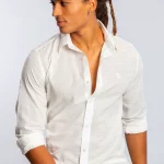 Camisa Manga Longa Stripes Off White NYE Sergio K