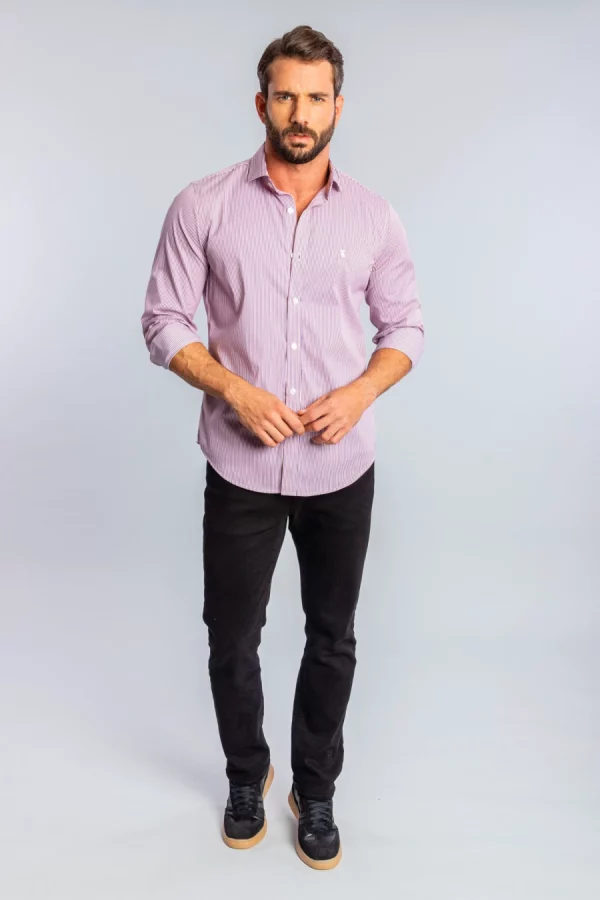 Camisa Maq Sergio K Listra Bicolor - Image 2