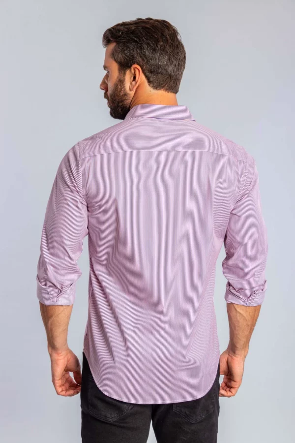 Camisa Maq Sergio K Listra Bicolor - Image 4