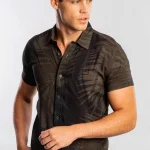 CAMISA MASCULINA SERGIO K NIGHT FOREST - PRETO