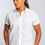 Camisa Manga Curta Sergio K Mini Print NYE