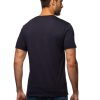 T-SHIRT GUESS MASC LOGO TRIANGULO RELEVO SMART BLUE - Image 4