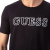T-SHIRT SILK VAZADO GUESS PRETO - Image 3
