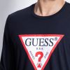 T-SHIRT SILK CRAQUELADO GUESS PRETA - Image 4