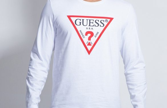 T-SHIRT SILK CRAQUELADO GUESS