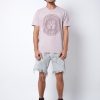 T-SHIRT MASCULINA JOHN JOHN  RG LOGO SUNSET - ROSA - Image 2
