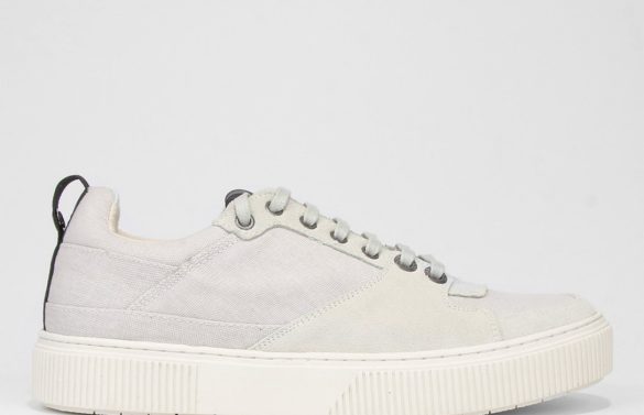 Tênis Couro John John Seatle White Masculino - Off White