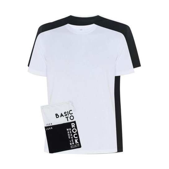 Camiseta John John Logo Bege - Compre Agora