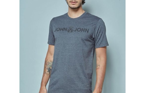 TS RG JOHN JOHN BASIC MESCLA CINZA MESCLA MEDIO