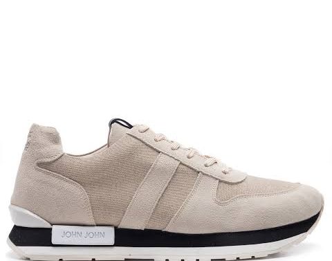 TÊNIS MASCULINO JOHN JOHN SIDNEY - BEGE