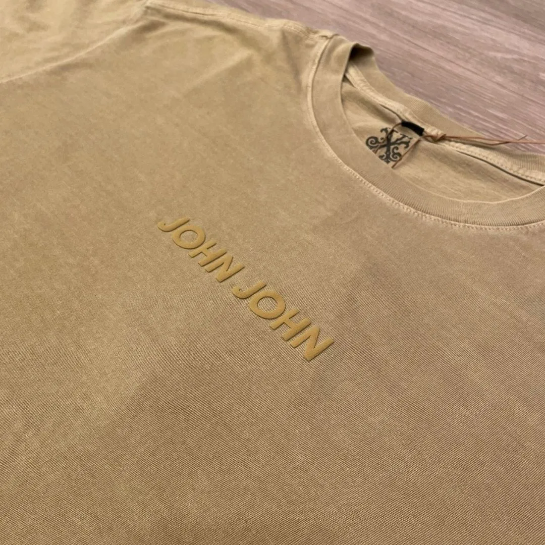 TS RG JOHN JOHN EMBOSSED HONEY - Imagem 2