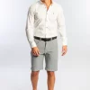 CAMISA ELASTANO GORGURÃO SERGIO K - OFF WHITE - Image 2