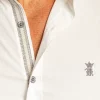 CAMISA ELASTANO GORGURÃO SERGIO K - OFF WHITE - Image 3