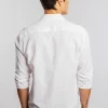 CAMISA LINHO LAUNDRY SERGIO K - BRANCO - Image 4