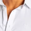 CAMISA ELASTANO LISA SERGIO K - BRANCO - Image 3