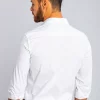 CAMISA ELASTANO LISA SERGIO K - BRANCO - Image 4
