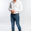 CAMISA MANGA LONGA PREM QUADRO MAQ WHITE SERGIO K - BRANCO - Image 2