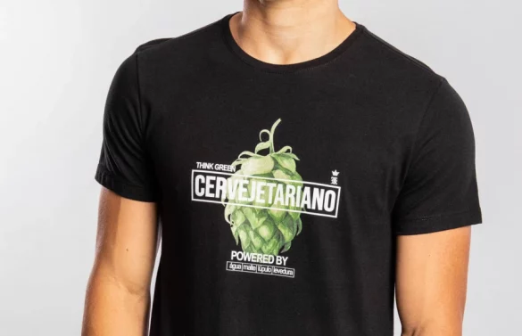 CAMISETA CERVEJETARIANO SERGIO K - PRETO