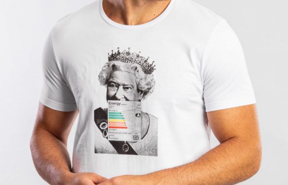 CAMISETA ENERGY BETCH SERGIO K - BRANCO