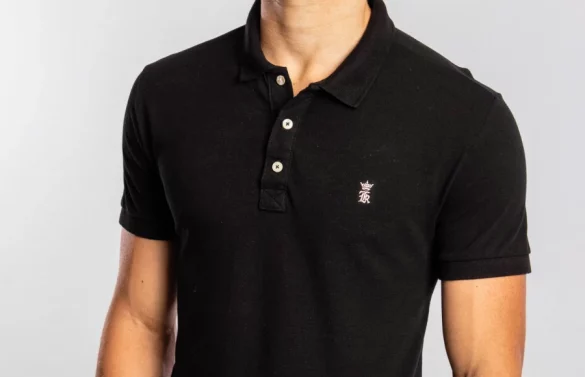 POLO BÁSICA SERGIO K - PRETO