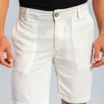 BERMUDA LINHO SERGIO K - OFF WHITE