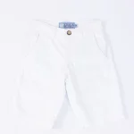 BERMUDA CHINO CASUAL SERGIO K INFANTIL - BRANCO