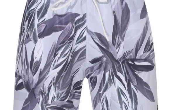 Shorts Leaves Energ Bege Claro John john